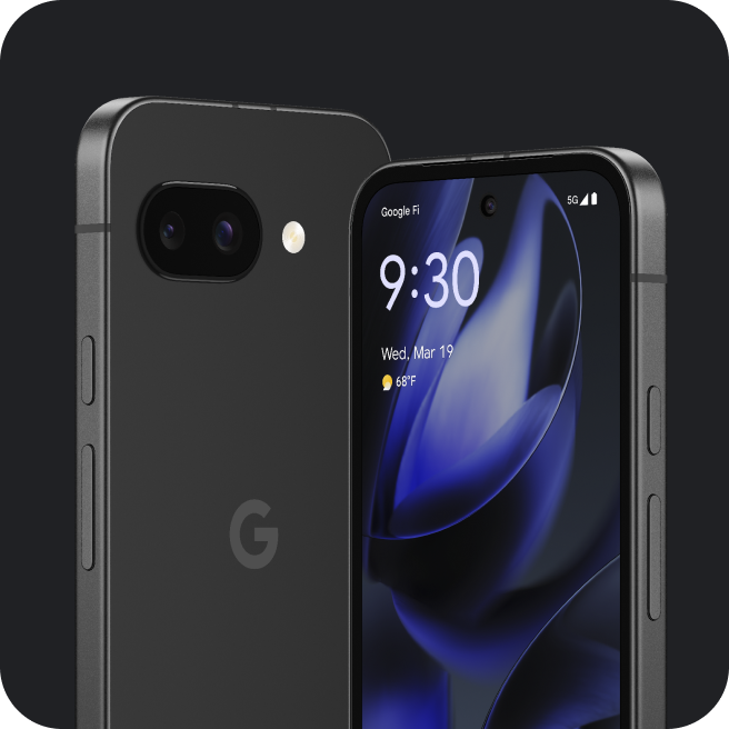 Google Pixel 9a phone.