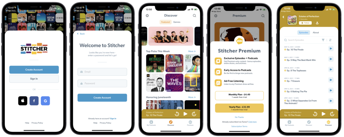 Paywalls for Podcasts, Music and Audio Streaming Websites