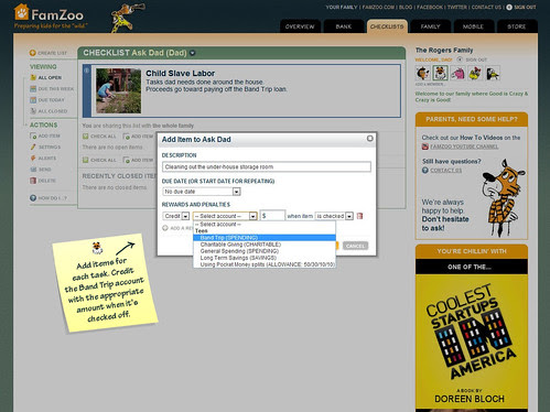 Add One Time Tasks