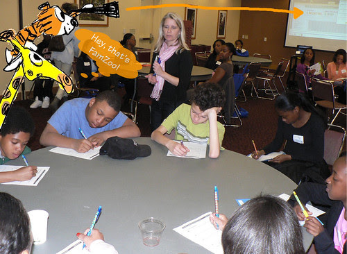 FamZoo on the Screen at Jack & Jill Financial Literacy Workshop