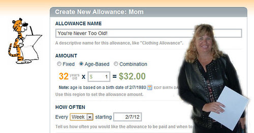 You're Never Too Old For An Allowance