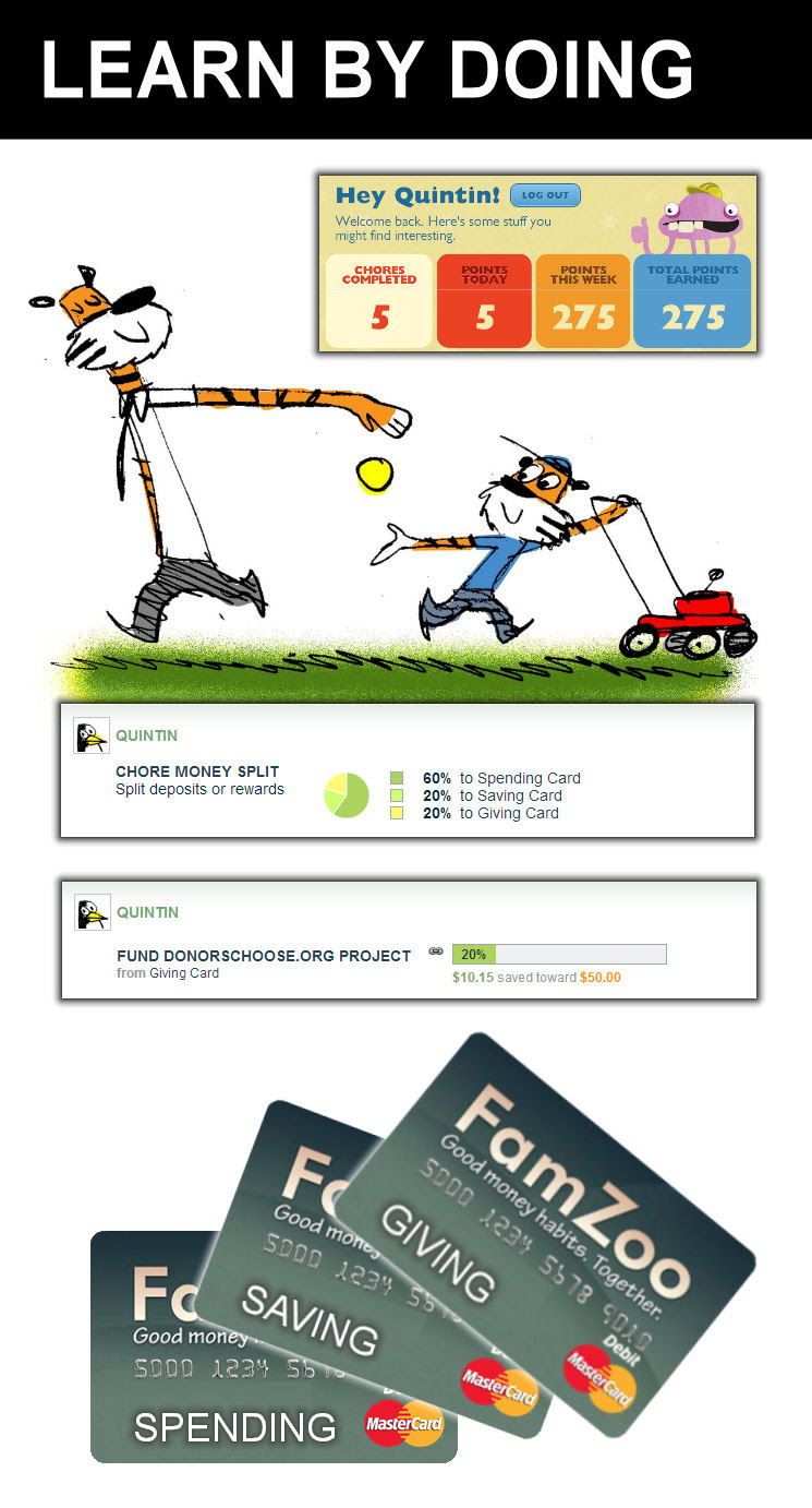 Learn Good Earning, Spending, Saving, and Giving Habits By Doing