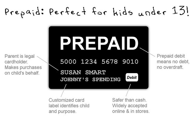 Prepaid: Perfect for kids under 13!