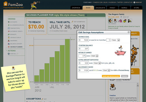 Shoe Savings Plan