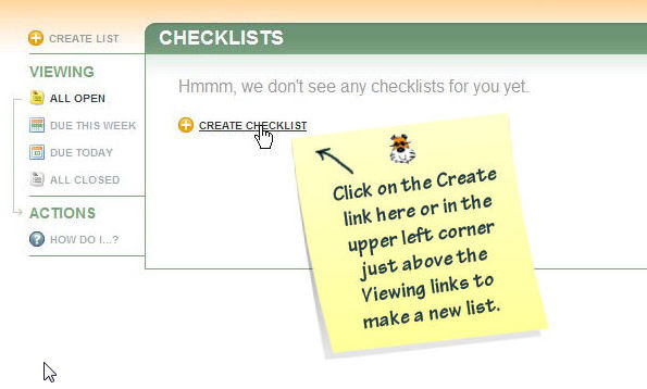 Creating a New Chore Chart