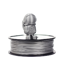 Silver MH Build Series PLA Filament - 1.75mm (1kg)
