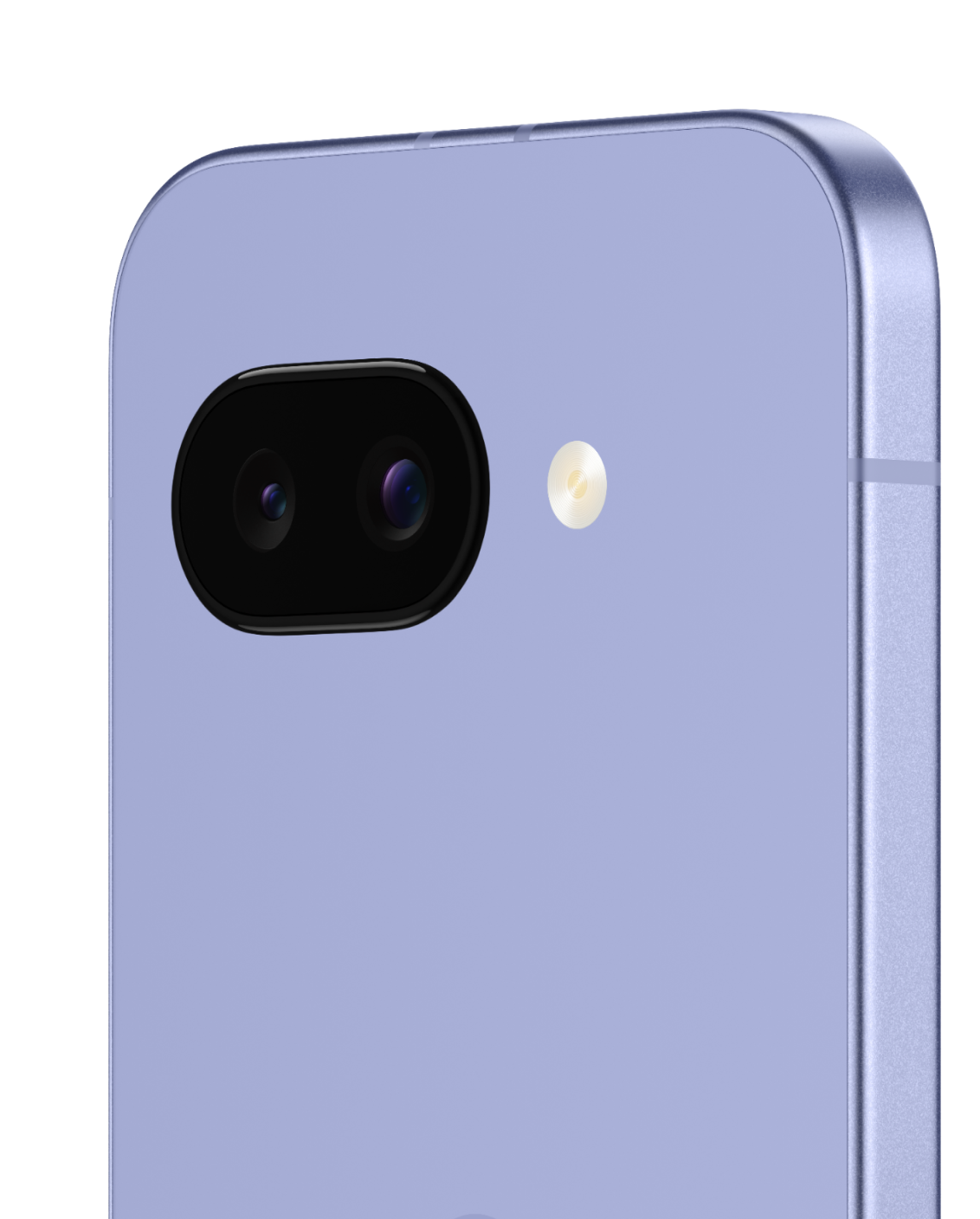 A close-up of the Google Pixel 9a phone.